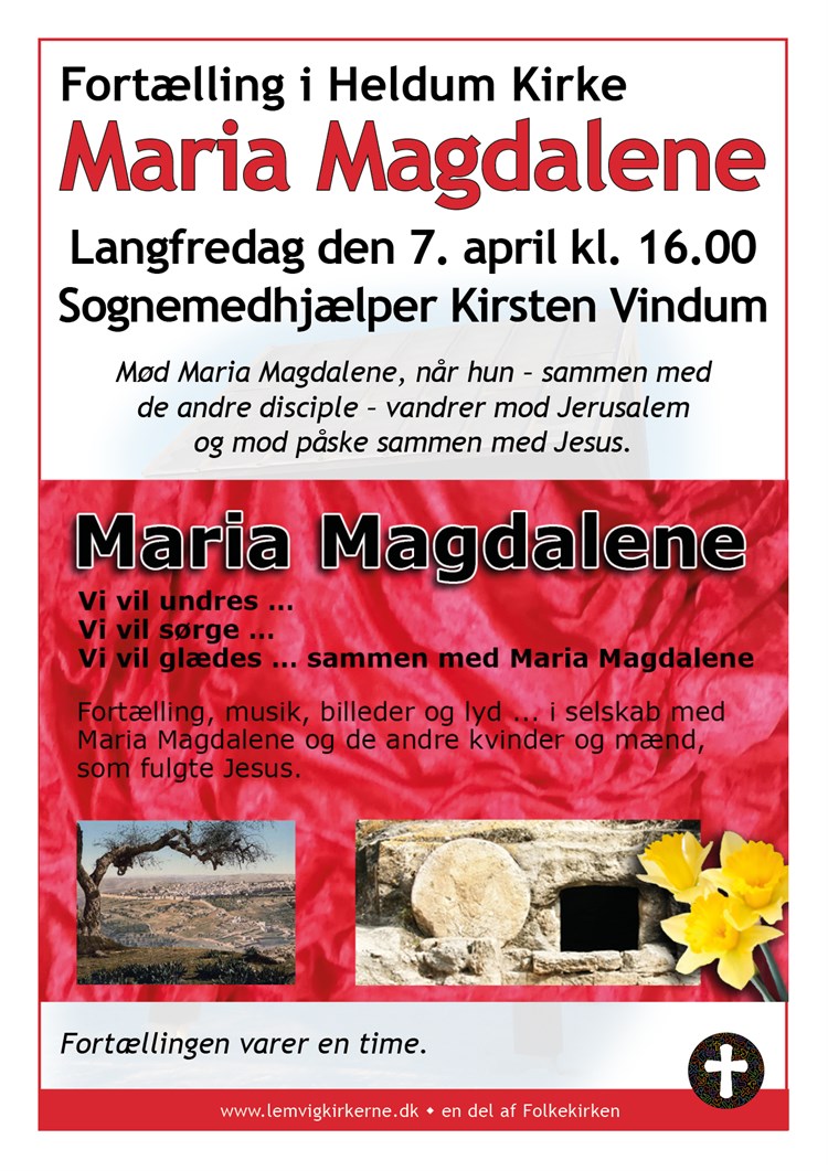 Langfredag 2023 Maria Magdalene I Heldum Kirke