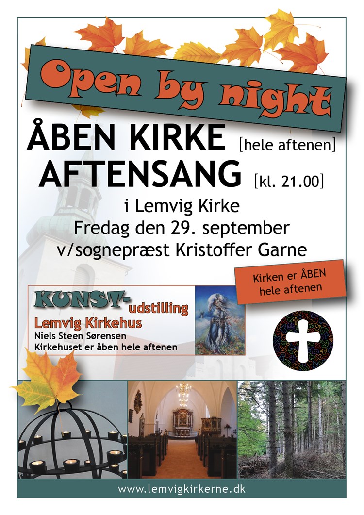 Open By Night AFTENSANG September 2023