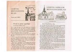 Menighedsblad Lemvig Plus Noerlem 1965