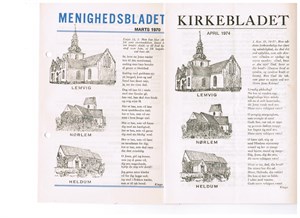 Menighjedsblad Til Kirkeblad 1974