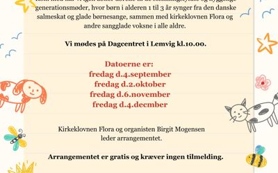 De små synger med de grå - Dagcenteret